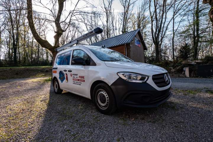 Installation de fibre optique Guéret
